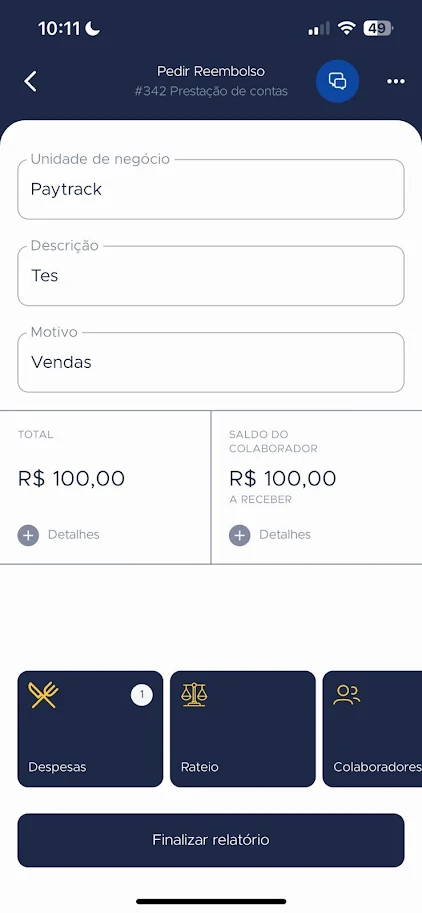 2. Clique em Despesas.webp